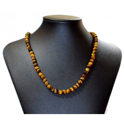 tiger eye necklace 6mm