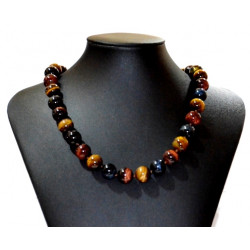 3 eyes necklace 12mm