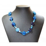 blue agate necklace