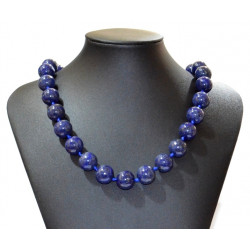 lapis lazuli necklace 14mm