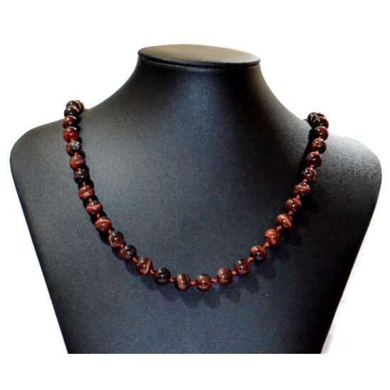 bull's eye necklace 8mm