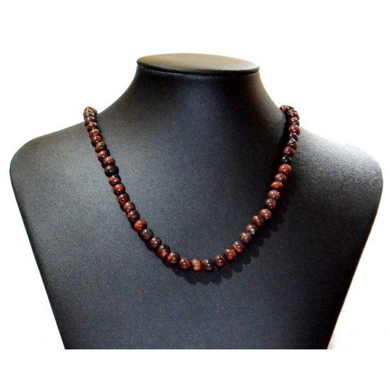 bull's eye necklace 6mm