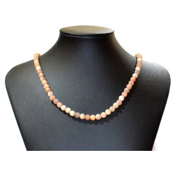 sunstone necklace 6mm