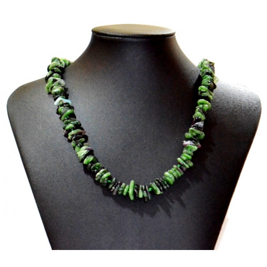 zoisite ruby necklace