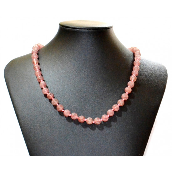 lepidocrocite necklace 8mm