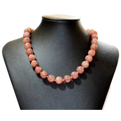 lepidocrocite necklace 12mm