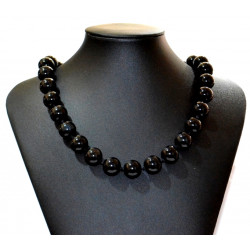 rainbow obsidian necklace 14mm
