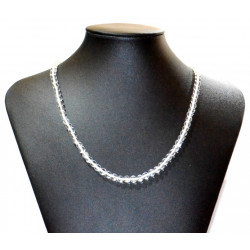 quartz necklace 6mm