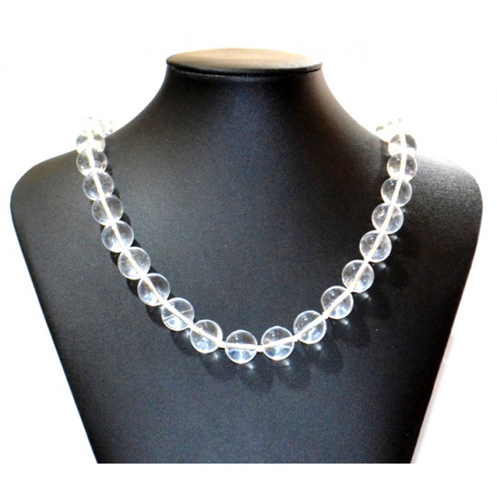quartz necklace 12mm