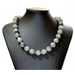 labradorite necklace 14mm