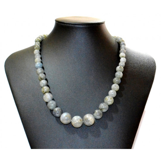 cascading labradorite necklace 6-14mm