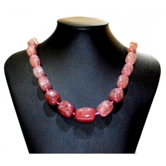 cascading lepidocrocite necklace GM