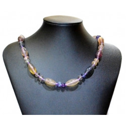 olive fluorite necklace