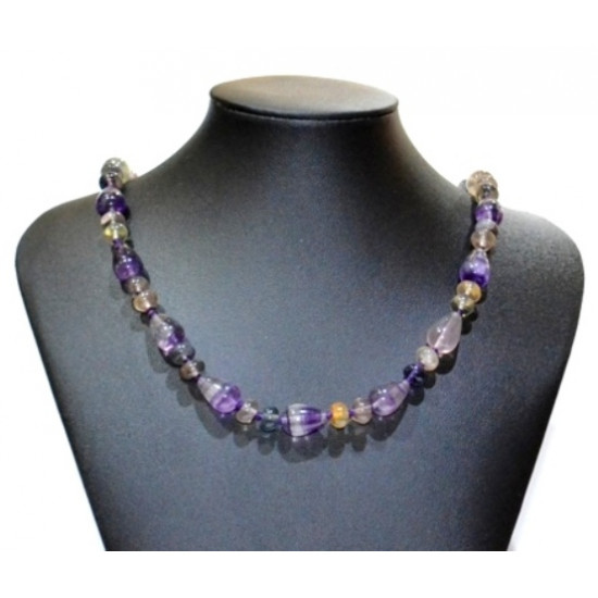 Collier fluorite goutte