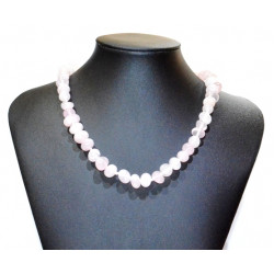 rose quartz necklace
