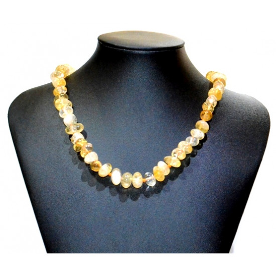 citrine necklace