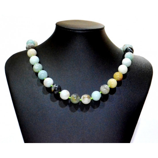 andean opal necklace 12mm 