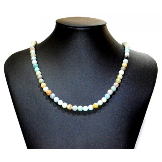 andean opal necklace 6mm