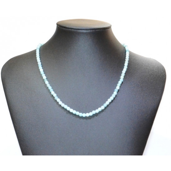 amazonite necklace 4mm