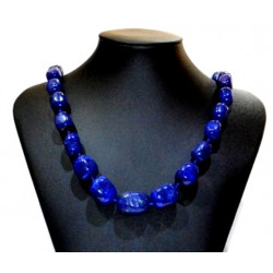 large cascading lapis lazuli necklace GM