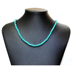 collier turquoise extra 4mm