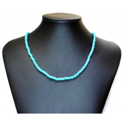 turquoise necklace 4mm