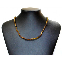 tiger eye necklace 4mm