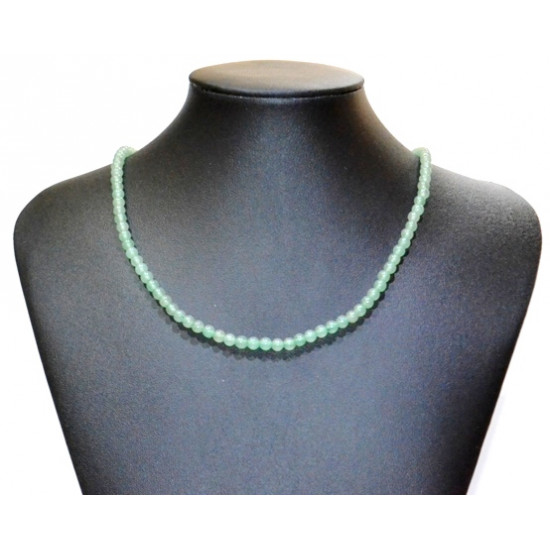 green aventurine necklace 4mm