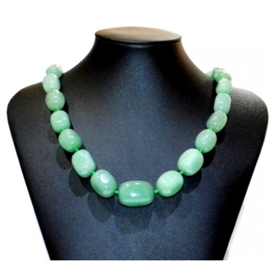 green aventurine necklace