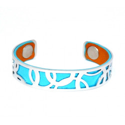Bracelet 14mm blue / brown