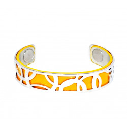 Bracelet 14mm yellow / silver