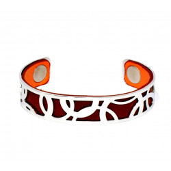 Bracelet 14mm brown / orange