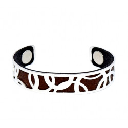 Bracelet 14mm black / brown