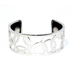Bracelet 25mm White / Black