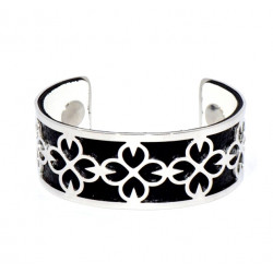 Bracelet 25mm White / Black