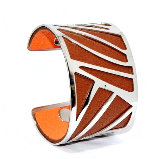 Bracelet 40mm Brown/Orange