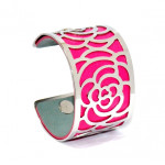 Bracelet 40mm Pink/Silver