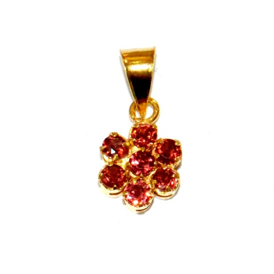 Vermeil Garnet Pendant