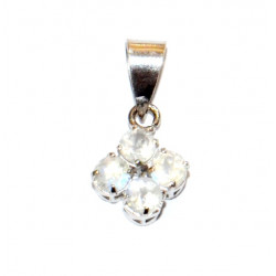 Sterling Silver Moonstone Pendant PF-06