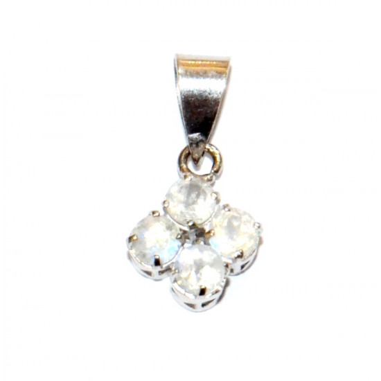 Sterling Silver Moonstone Pendant PF-06