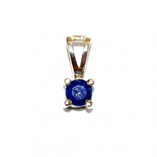 Sterling Silver Lapis Lazuli Pendant PF-31