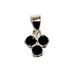 Sterling Silver Onyx Pendant PF-04