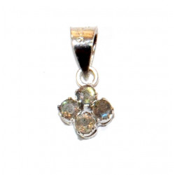 Sterling Silver Labradorite Pendant PF-10
