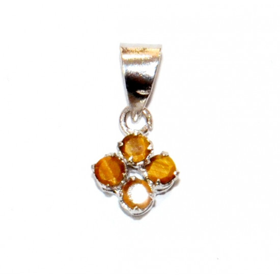 Sterling Silver Tiger's Eye Pendant