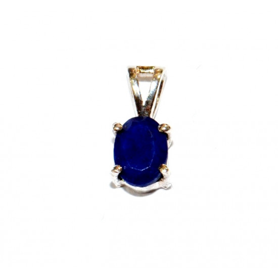 Sterling Silver Lapis Lazuli Pendant PF-36