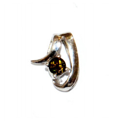 Sterling Silver Tourmaline Pendant PF-40