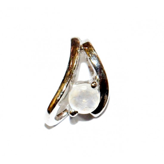 Sterling Silver Moonstone Pendant PF-40