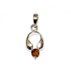 Sterling Silver Tiger's Eye Pendant