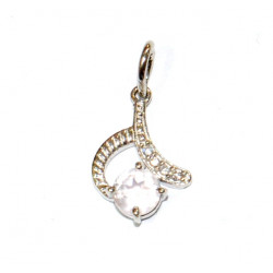 Sterling Silver Rose Quartz Pendant