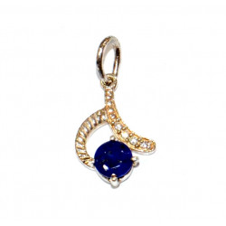 Sterling Silver Lapis Lazuli Pendant PF-46